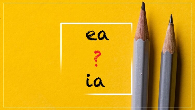 Reguli de scriere: EA sau IA după ch și gh?