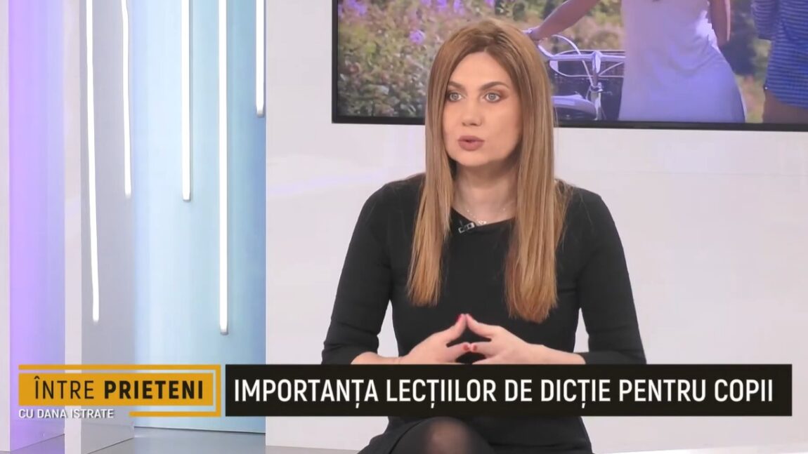 VIDEO. Exerciții cu Carmen Ivanov: de la ce vârstă e recomandată dicția la copii?