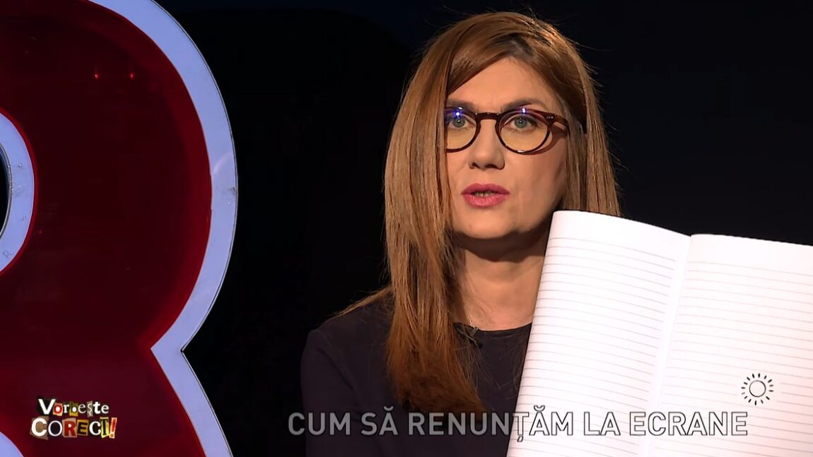 O nouă ediție Vorbește Corect! Carmen Ivanov: Cum să-i convingem pe copii să folosească mai puțin telefonul?