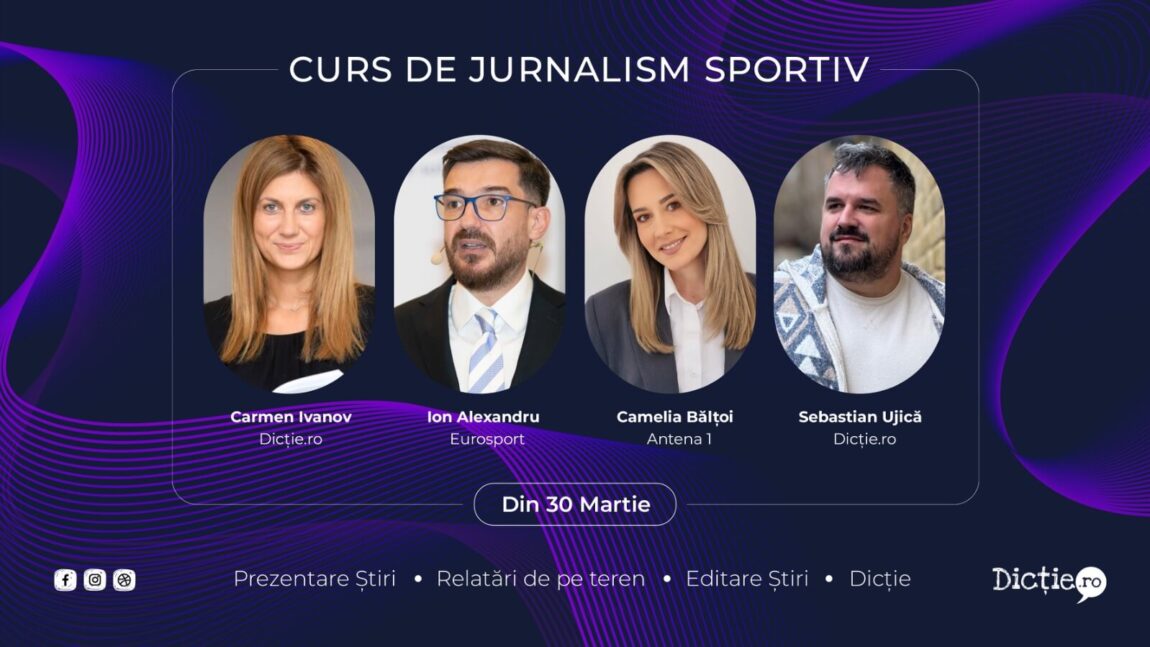 Iată de ce este util un CURS de JURNALISM SPORTIV