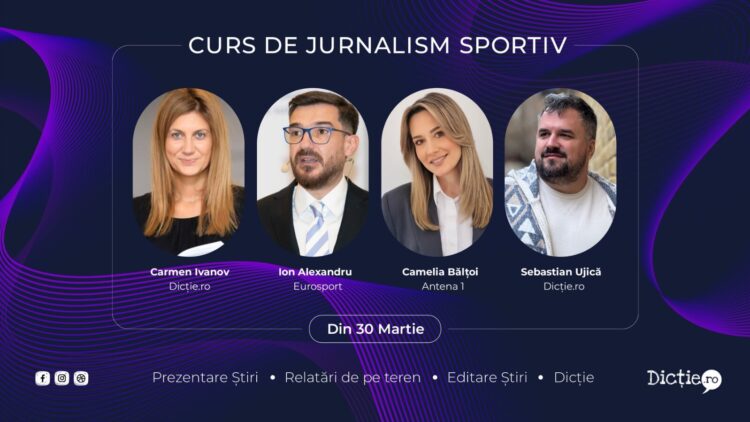 Iată de ce este util un CURS de JURNALISM SPORTIV