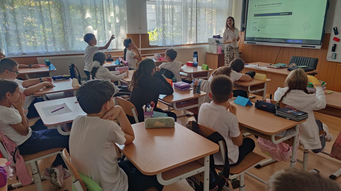 Audiodexa la Brăila: atelier gratuit de literație pentru elevi (FOTO)